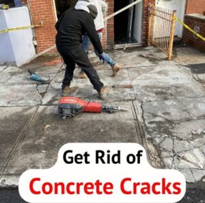 Get rid of concrete cracks!!