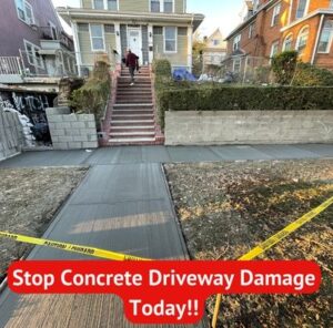 Stop Concrete Driveway Damage Today!!